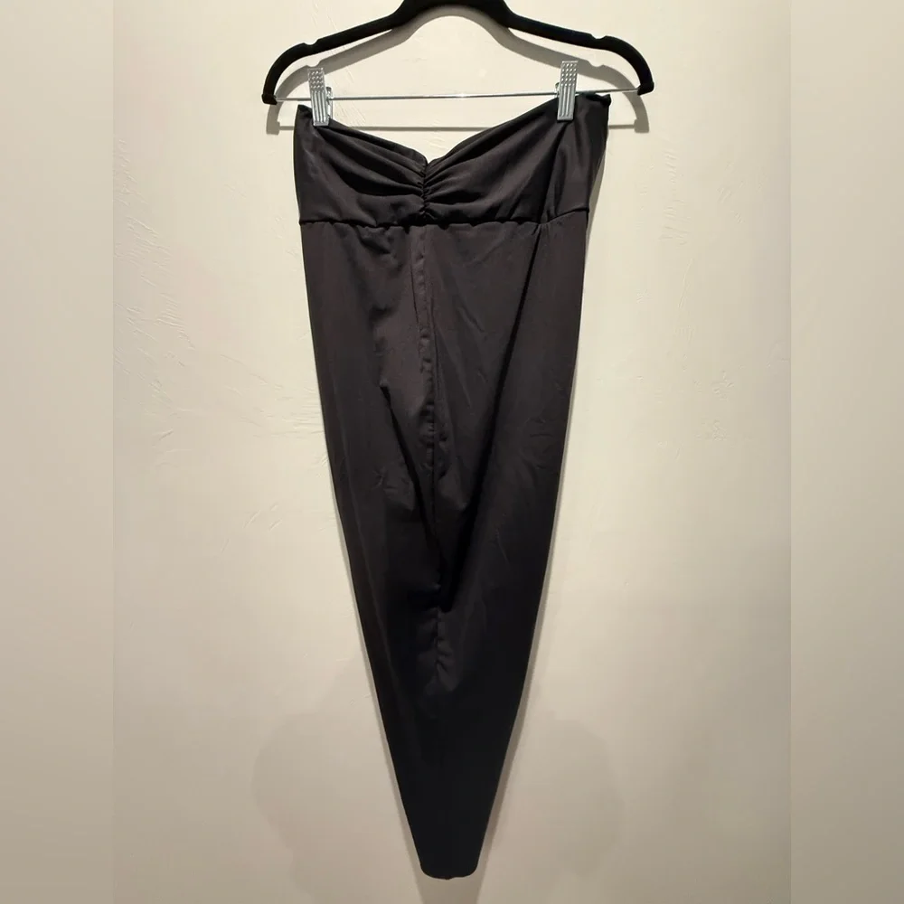 SKIMS Black Swim Sarong Wrap